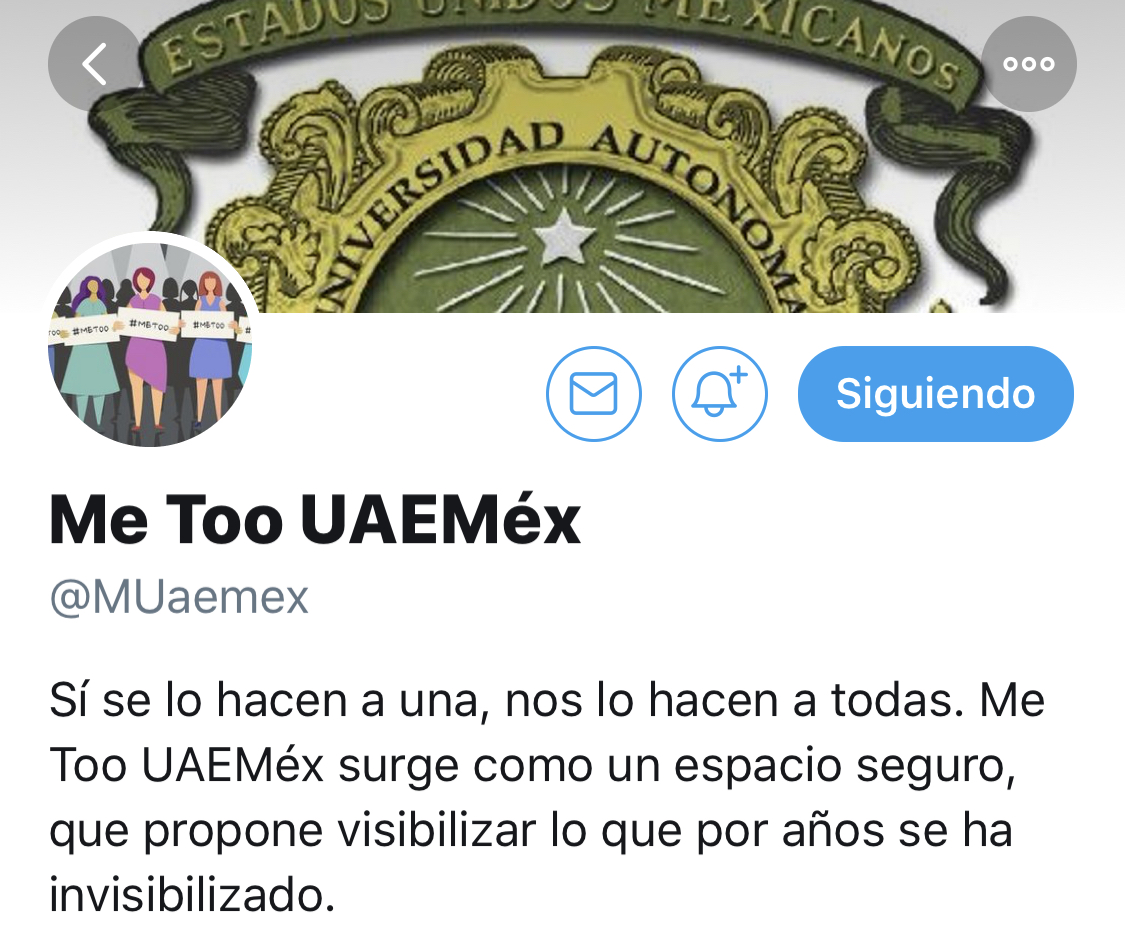 Me Too Uaeméx, esto es para ti que te atreviste a denunciar…