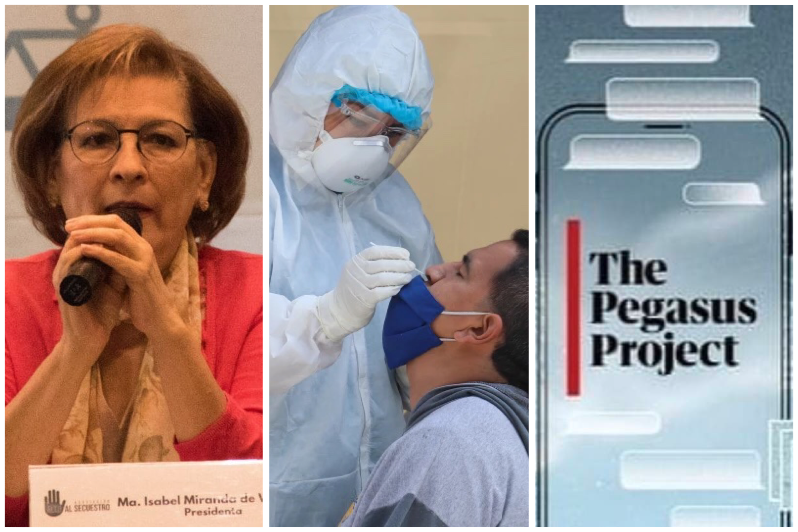 La FGR acusa a Isabel Miranda de Wallace de falsificación de pruebas y tortura | Nuevo repunte de Covid-19 en todo el país | Proyecto Pegasus revela espionaje político en México (audio)