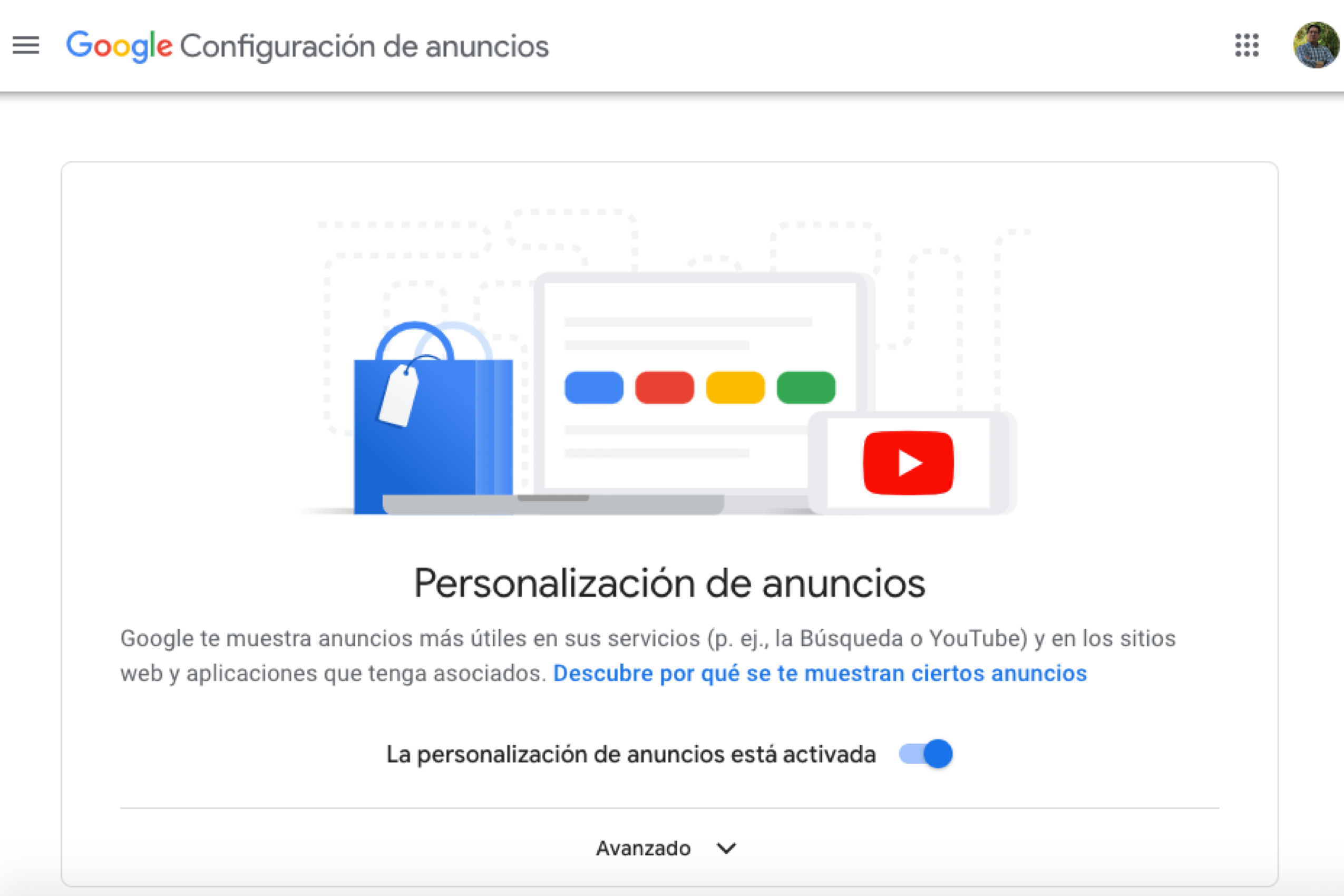 Ads Settings: privacidad o mejora a la burbuja de filtros (audio)
