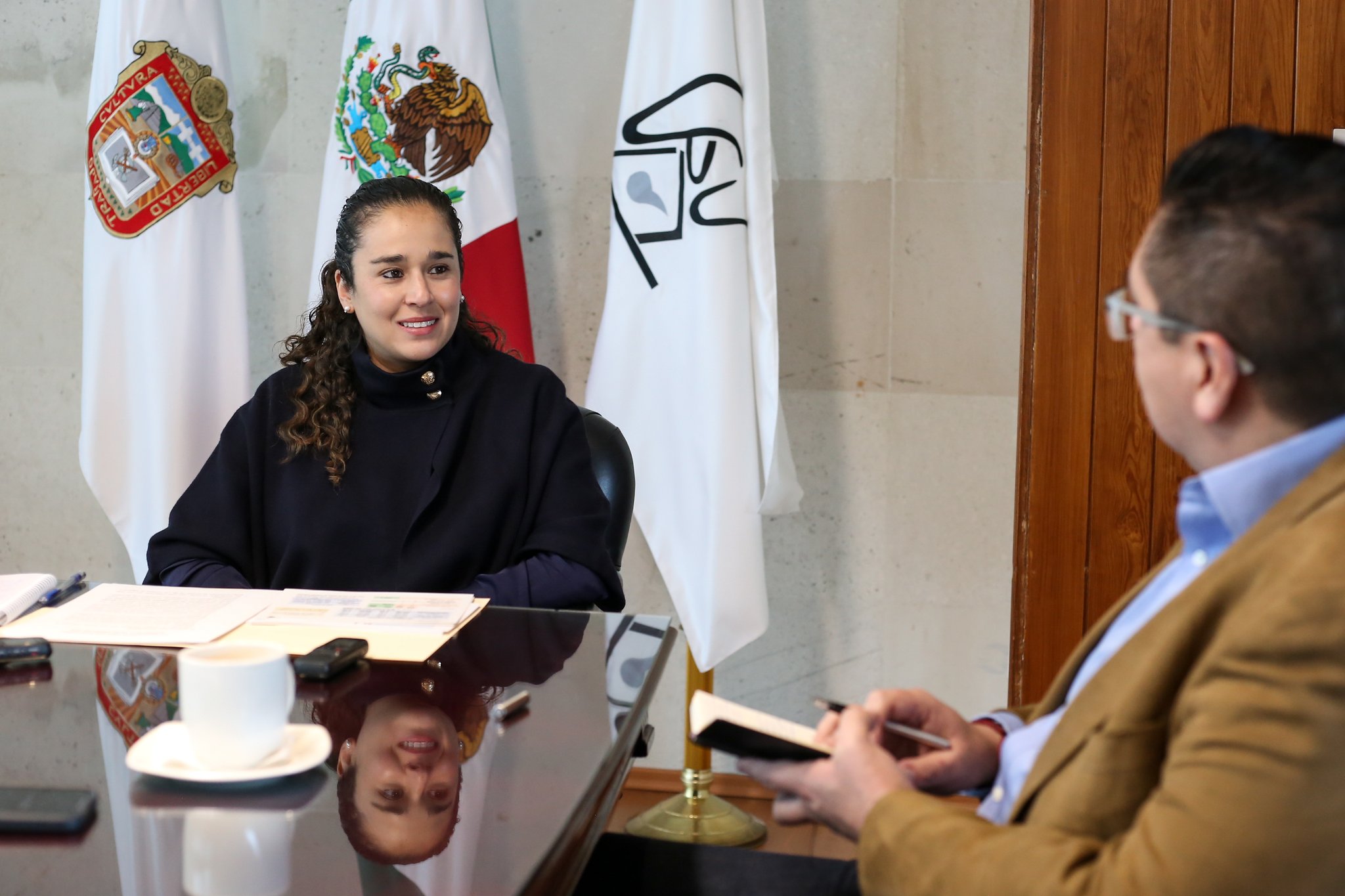 Amalia Pulido en entrevista