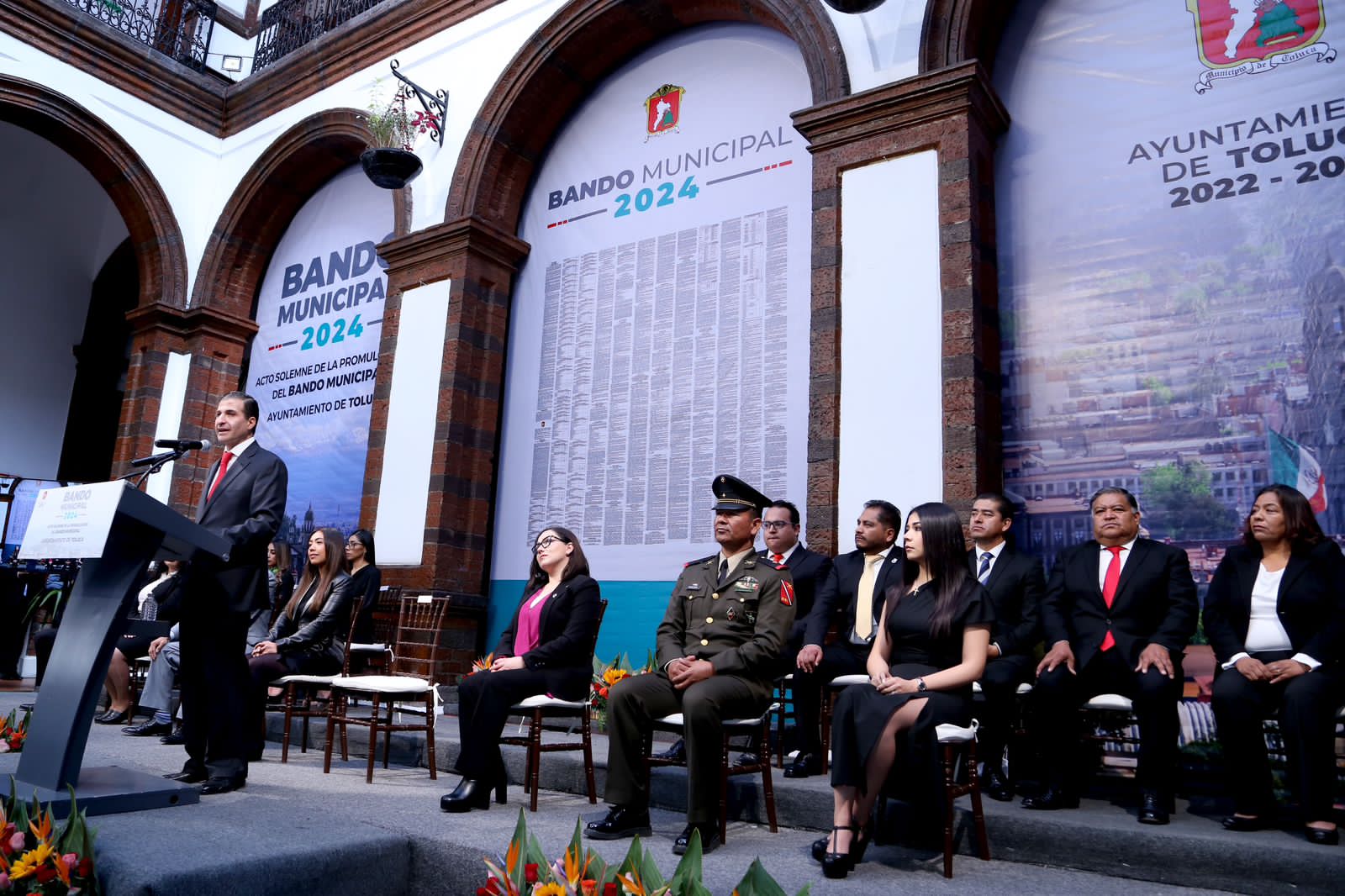 Toluca promulga el Bando Municipal de 2024 bajo los ejes de «reconciliación y justicia cívica»