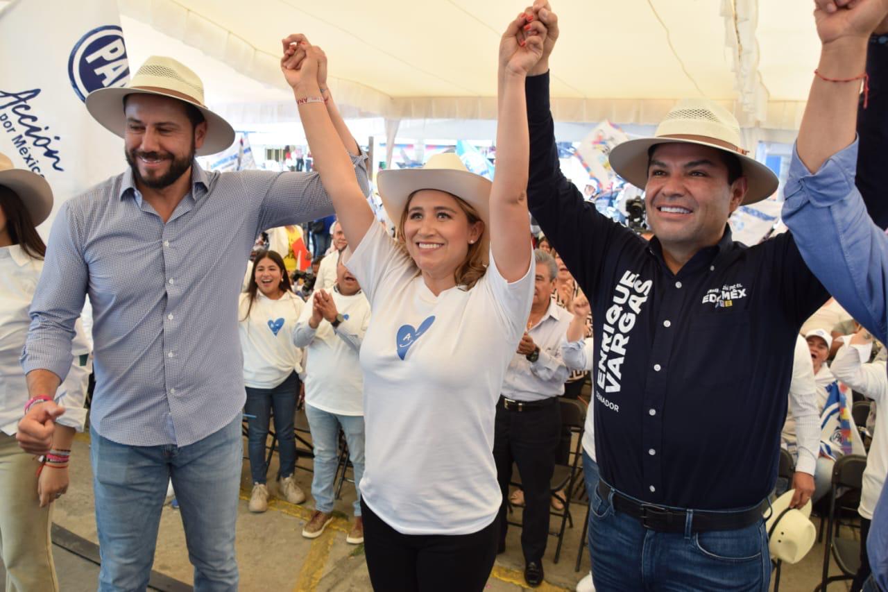 Enrique Vargas anticipó el triunfo de Ana Muñiz en San Mateo Atenco