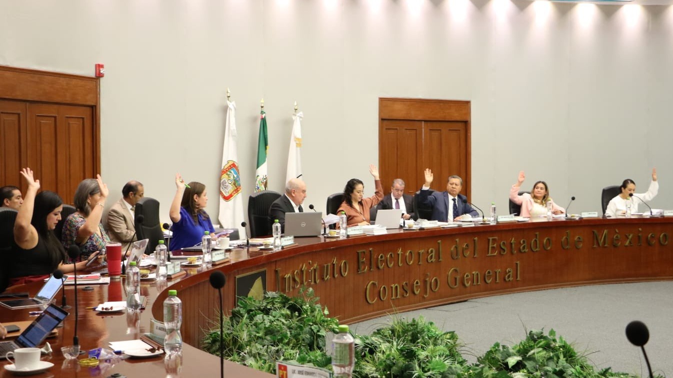 Consejeros del IEEM aprueban sustitución de candidaturas