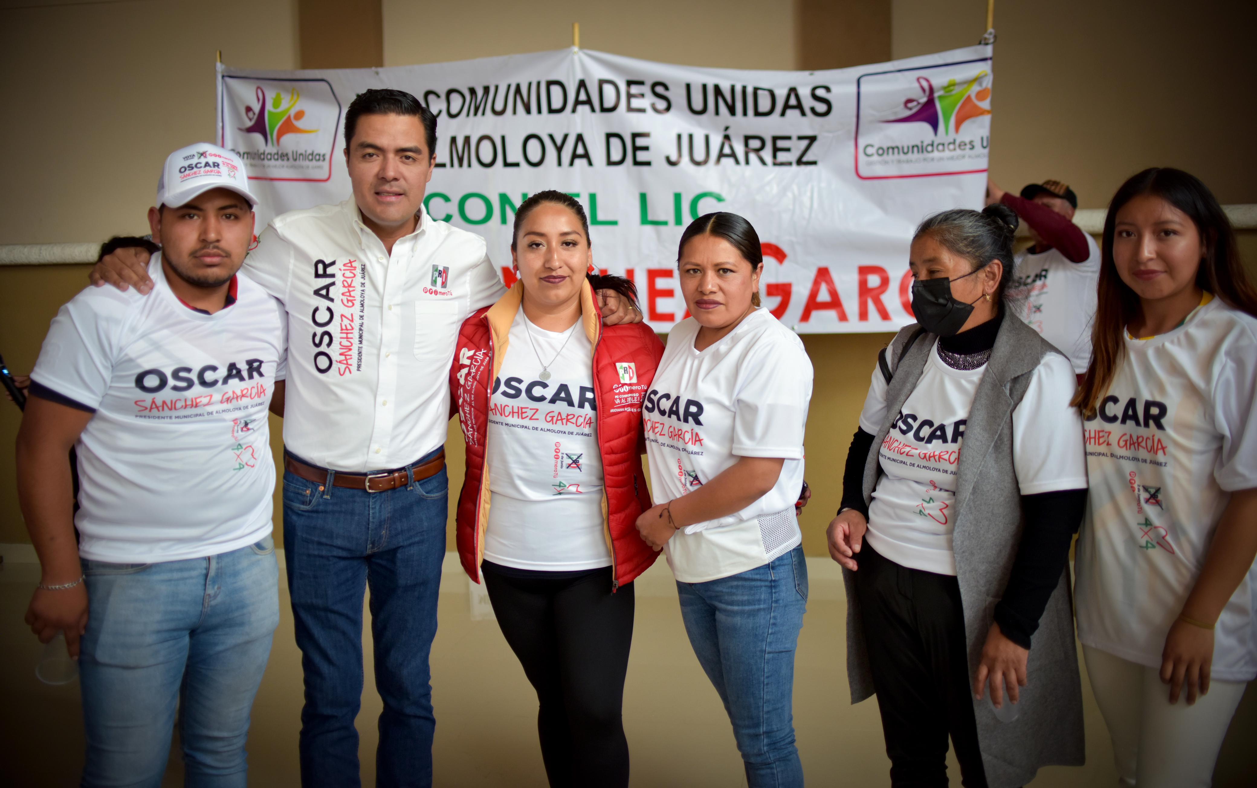 El alcalde de Almoloya de Juárez, Oscar Sánchez García