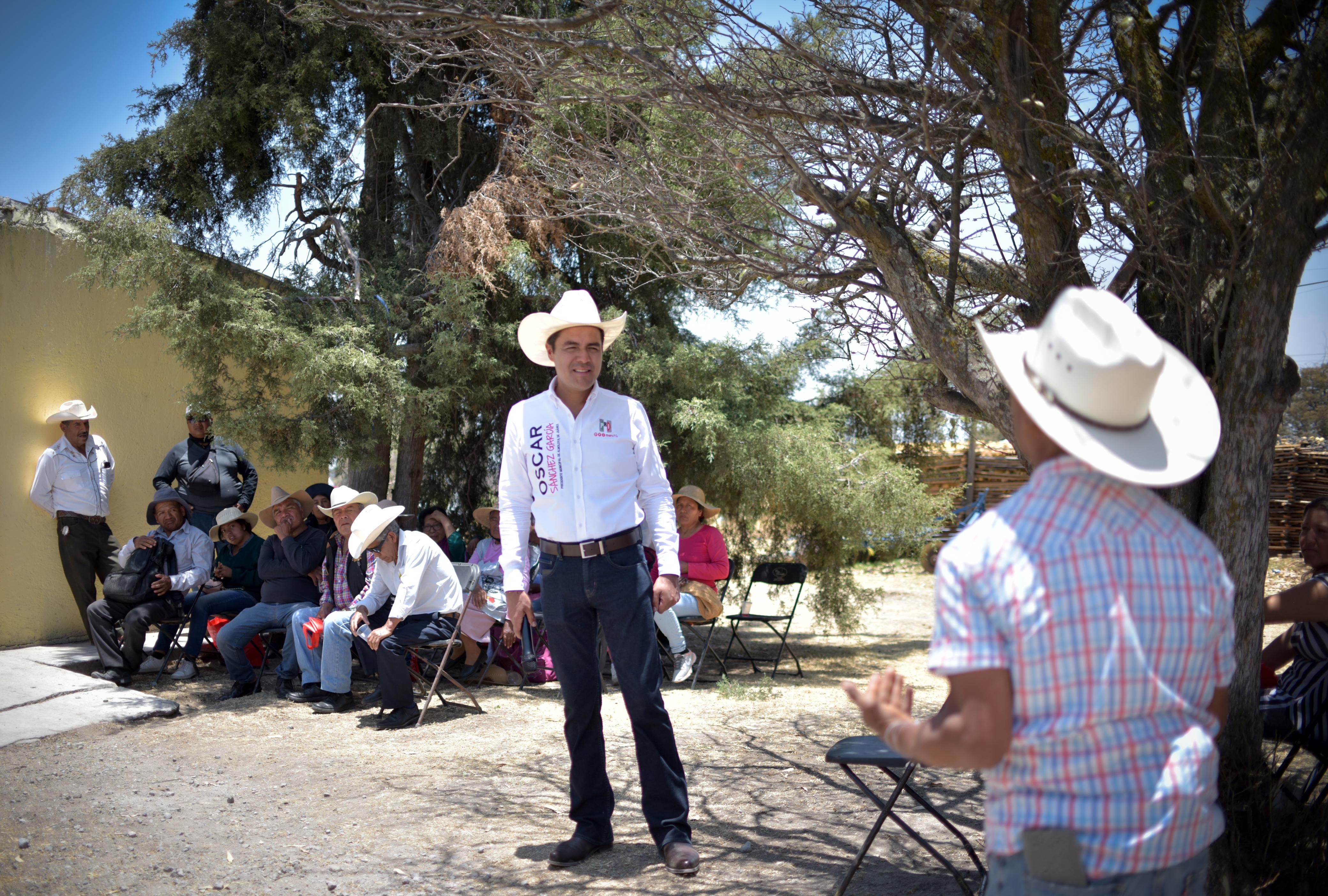 Oscar Sánchez García refrendó su compromiso con Almoloya de Juárez