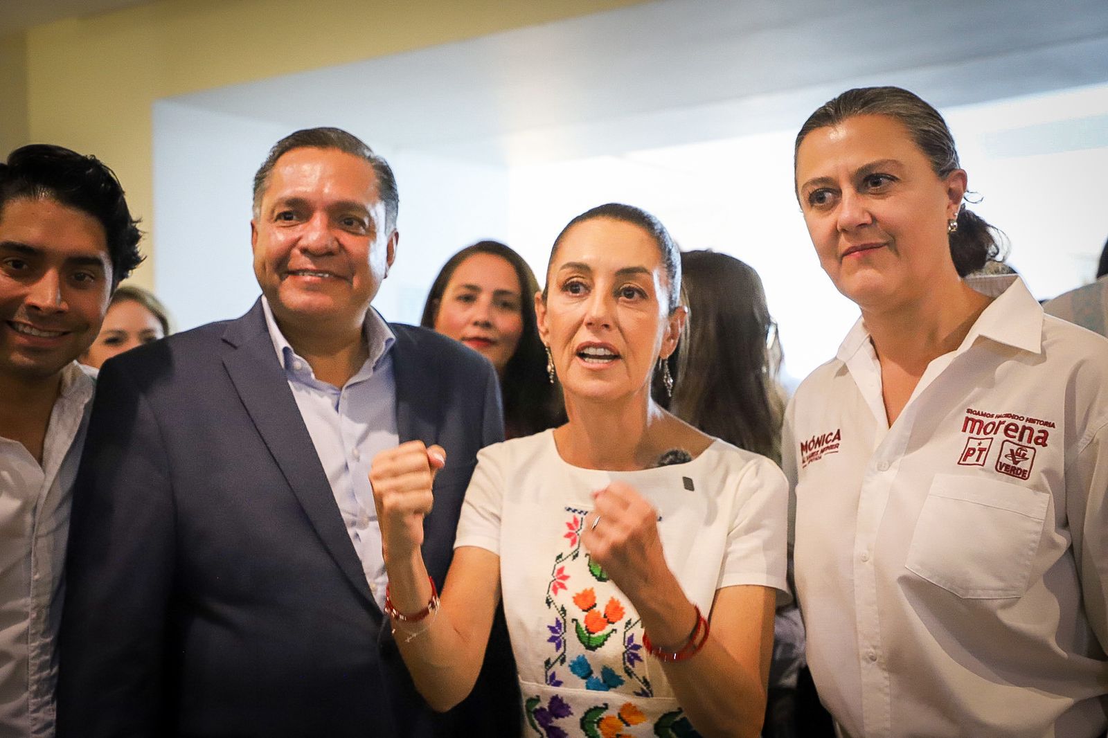 Ricardo Moreno se reunió con Claudia Sheinbaum en Toluca