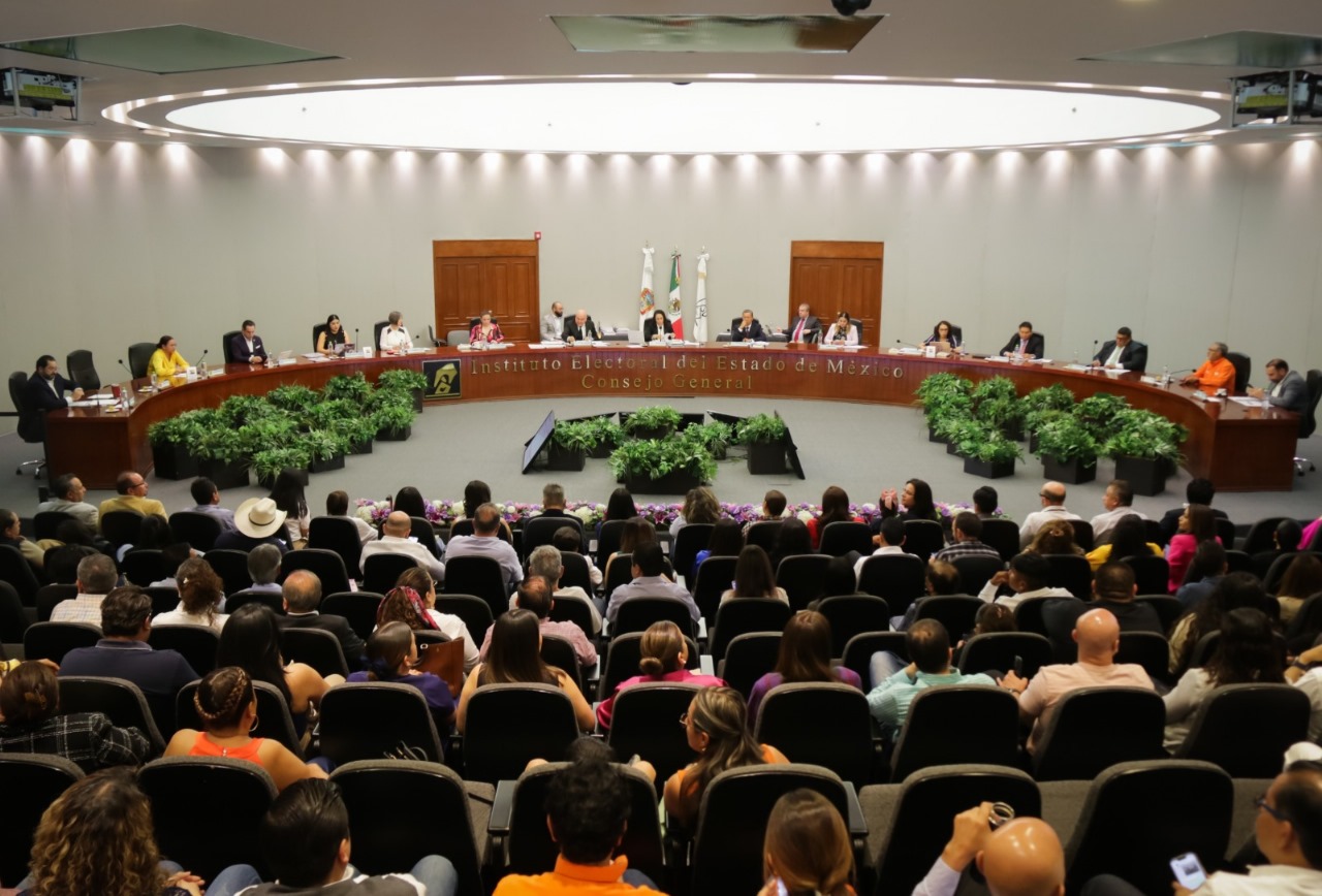 En sesión de Consejo, el IEEM validó la elección 2024 y definió diputaciones para la Legislatura LXII local