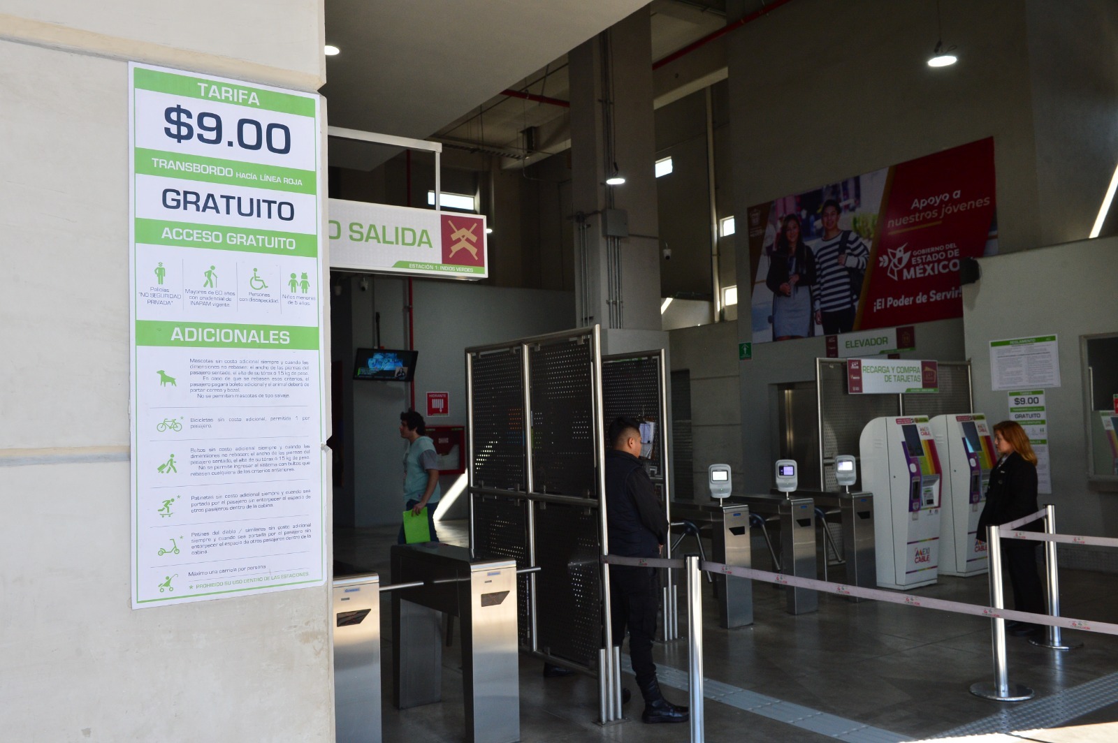 El Mexicable y el Mexibus serán gratuitos para niños y adultos mayores