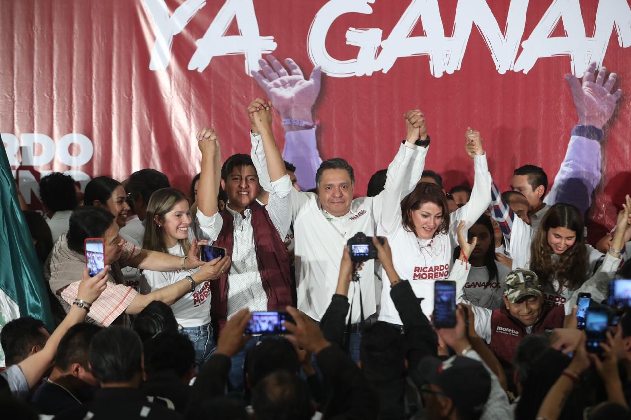 Ricardo Moreno se declara ganador en Toluca