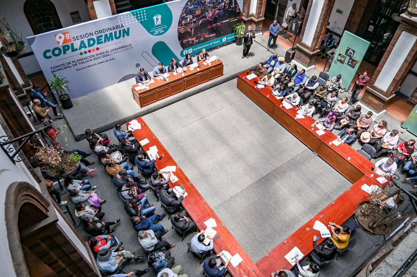 En Toluca se llevó a cabo la novena sesión ordinaria del Coplademun