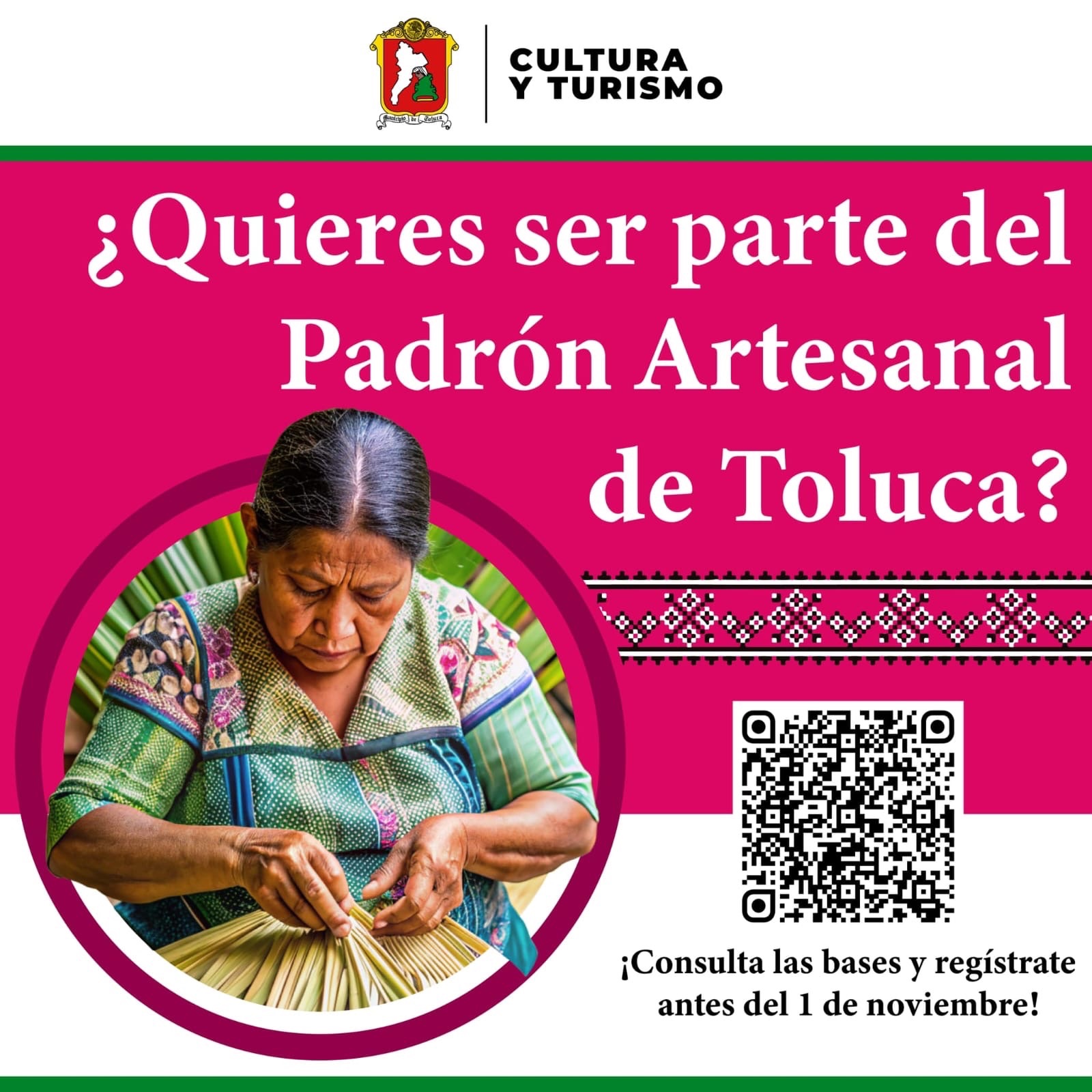 Toluca convoca a artesanos a integrar padrón