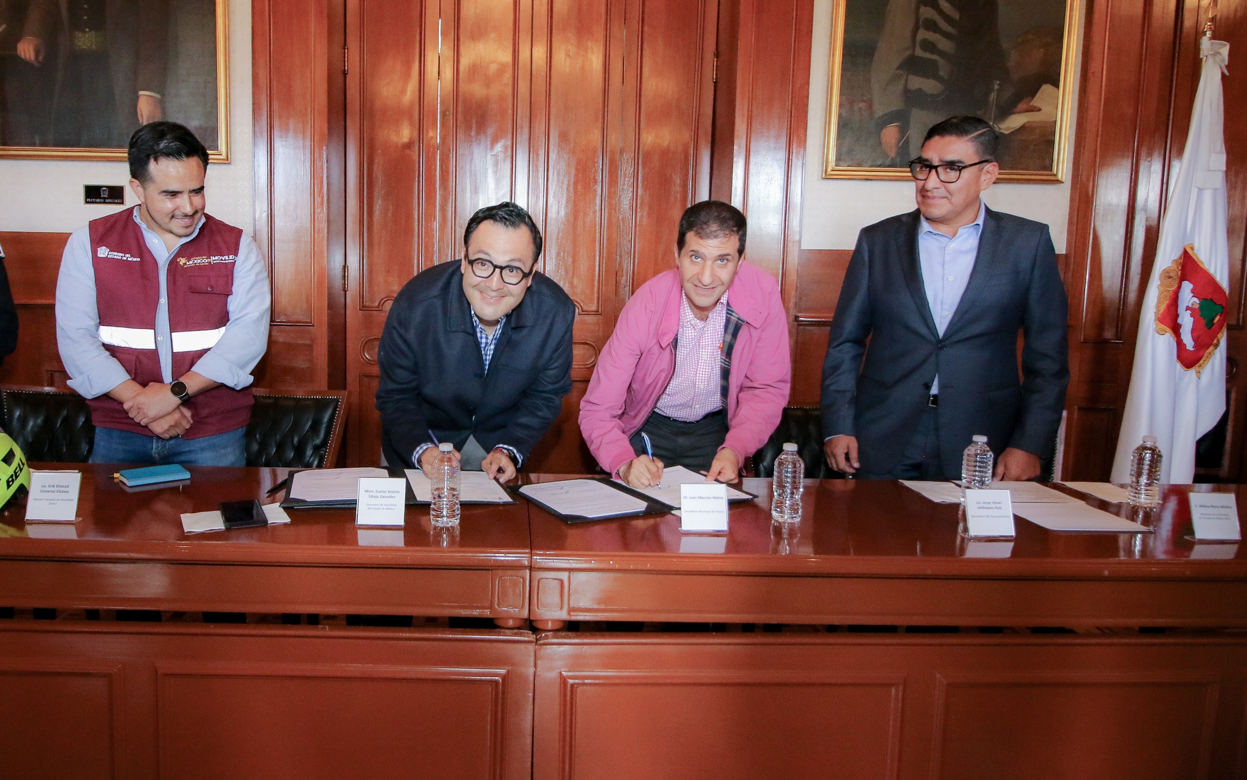 Toluca y Movilidad firman convenio para "Bici Pública"