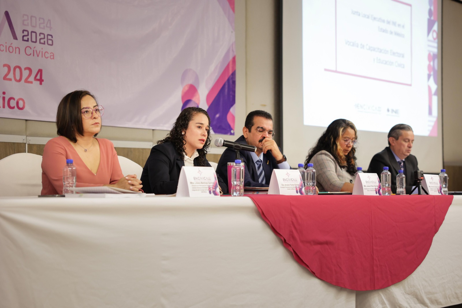 El INE y el IEEM presentaron ENCÍVICA