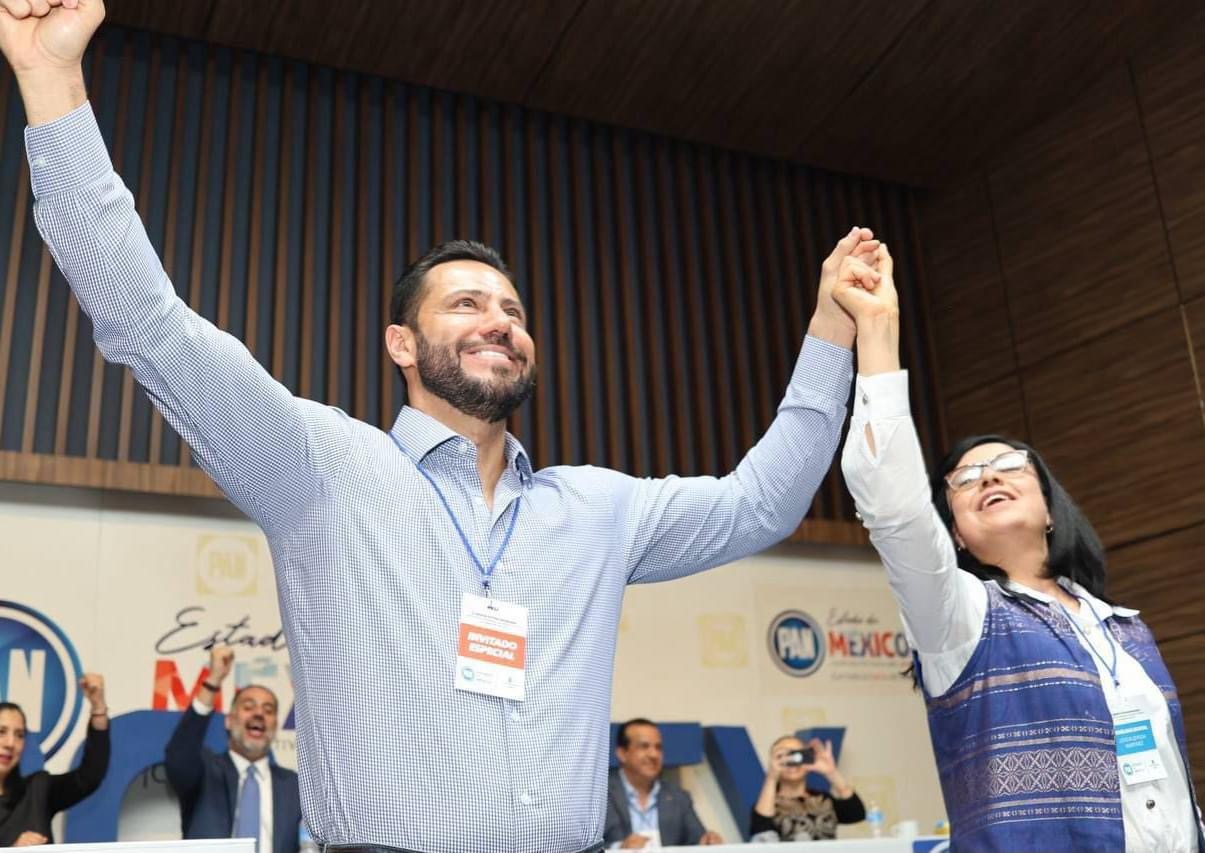 Anuar Azar repite en la dirigencia del PAN Edoméx