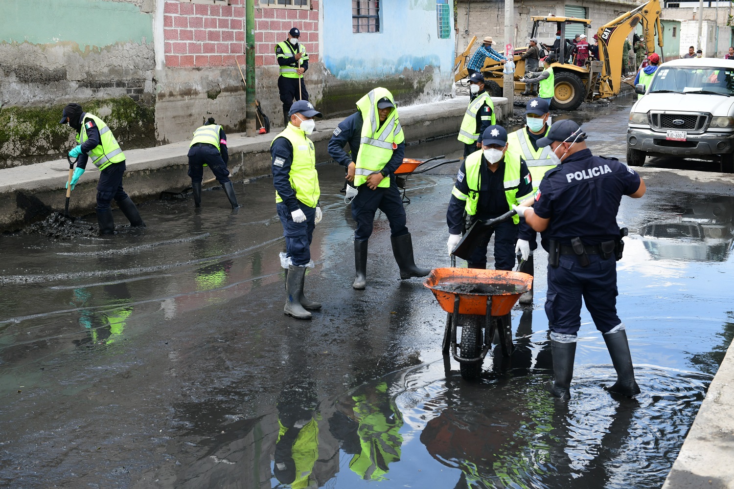 Chalco ya no tiene calles bajo el agua