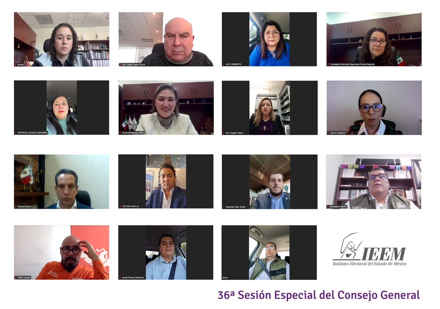 Consejo General del IEEM cumple con sentencias del Tribunal Electoral