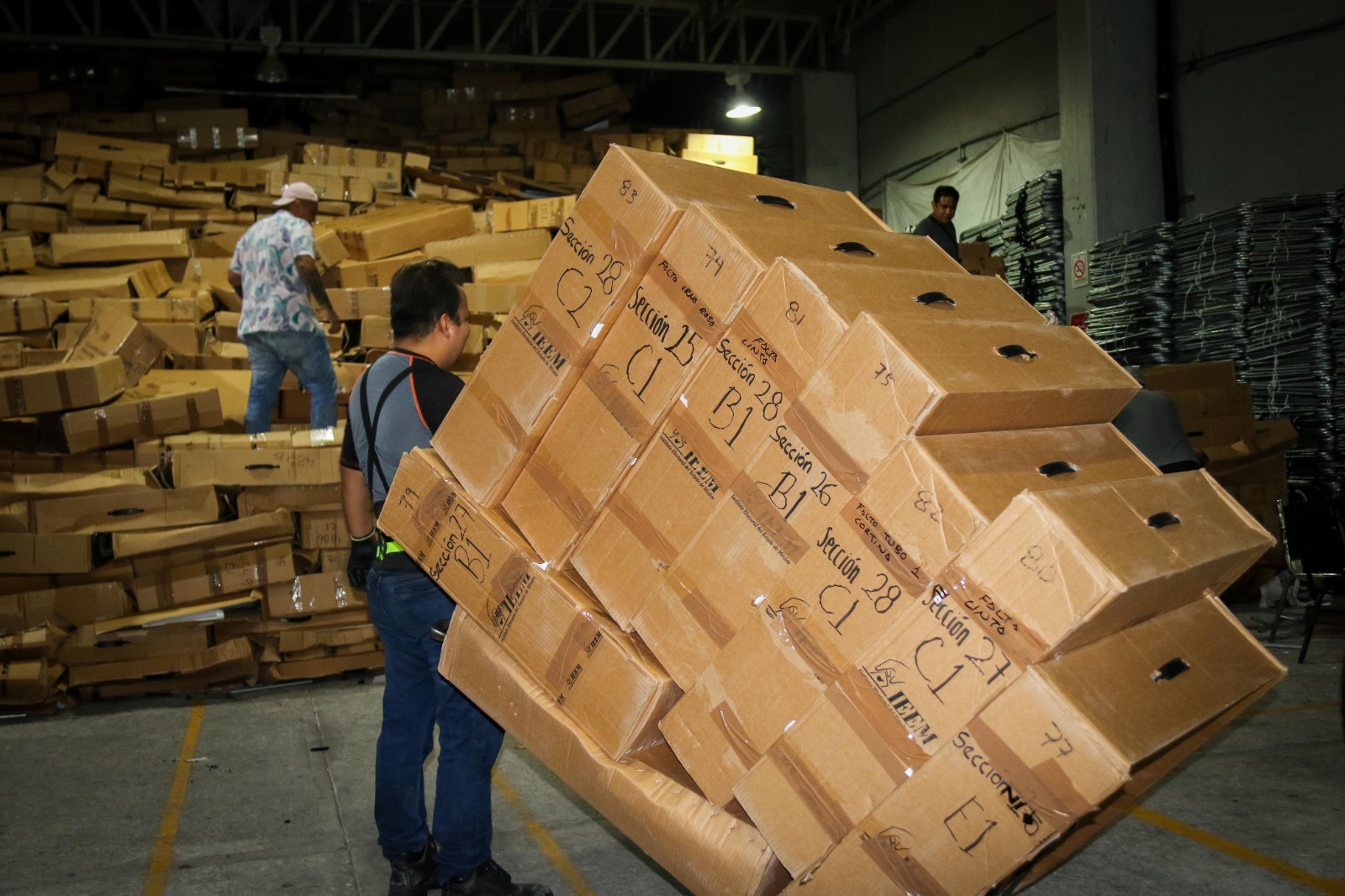 IEEM promueve la reutilización de materiales electorales