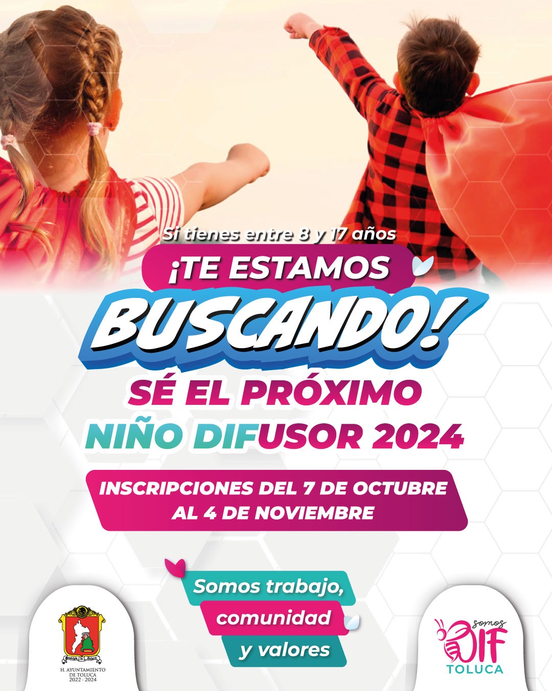 Llamado a la Juventud: Elección del Niño Difusor 2024