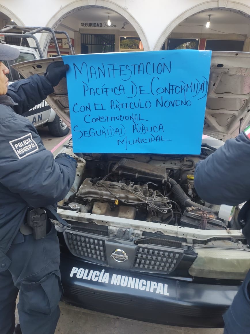 Trabajadores de Ocuilan toman el Ayuntamiento, exigen pago de prestaciones atrasadas