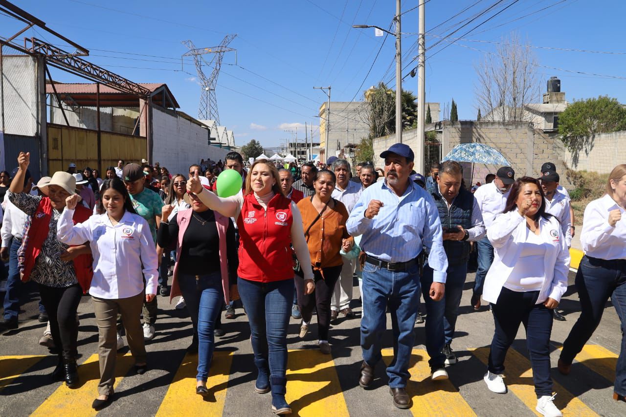 La presidenta Ana Muñiz entregó la pavimentación en el Barrio de Guadalupe, beneficiando a 80 familias y cumpliendo su compromiso con la movilidad