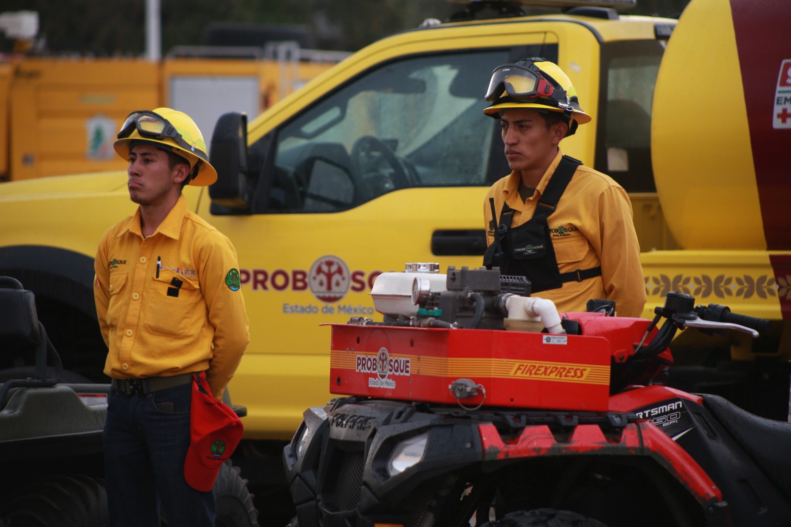 Edoméx refuerza combate a incendios forestales con más brigadistas