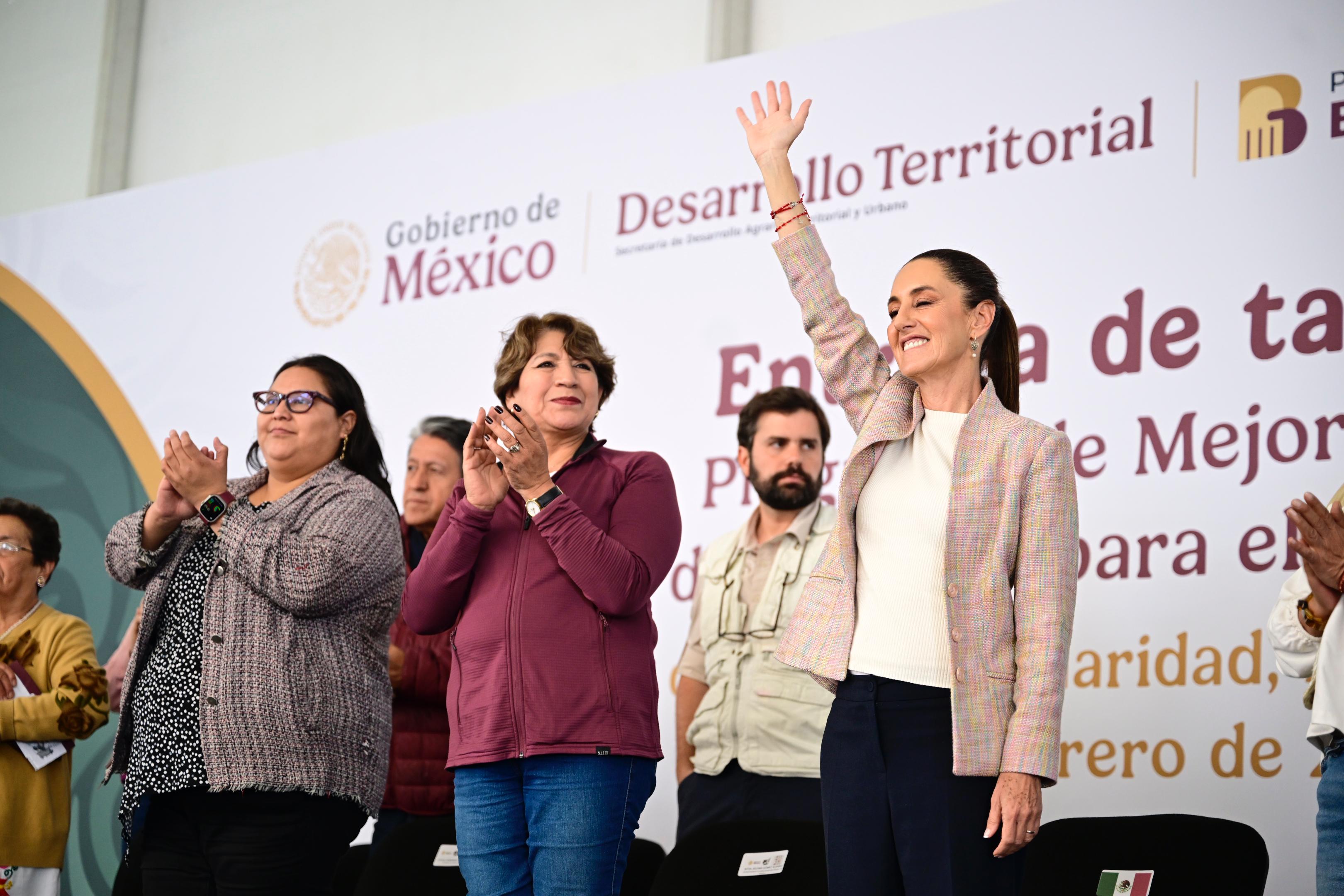 Sheinbaum y Delfina Gómez impulsan un plan de vivienda que beneficiará a 10 millones de mexiquenses con nuevas casas y créditos INFONAVIT