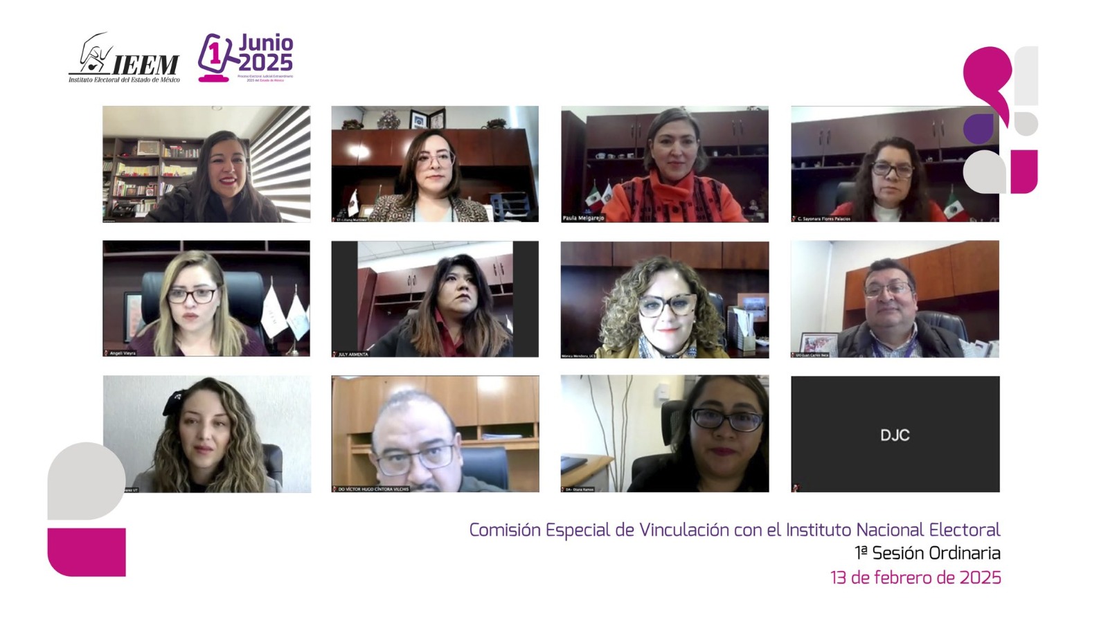 Elecciones 2025: IEEM e INE afinan control y transparencia