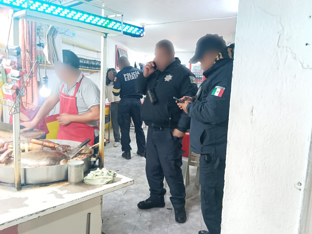 Menor encontrada en taquería de Toluca