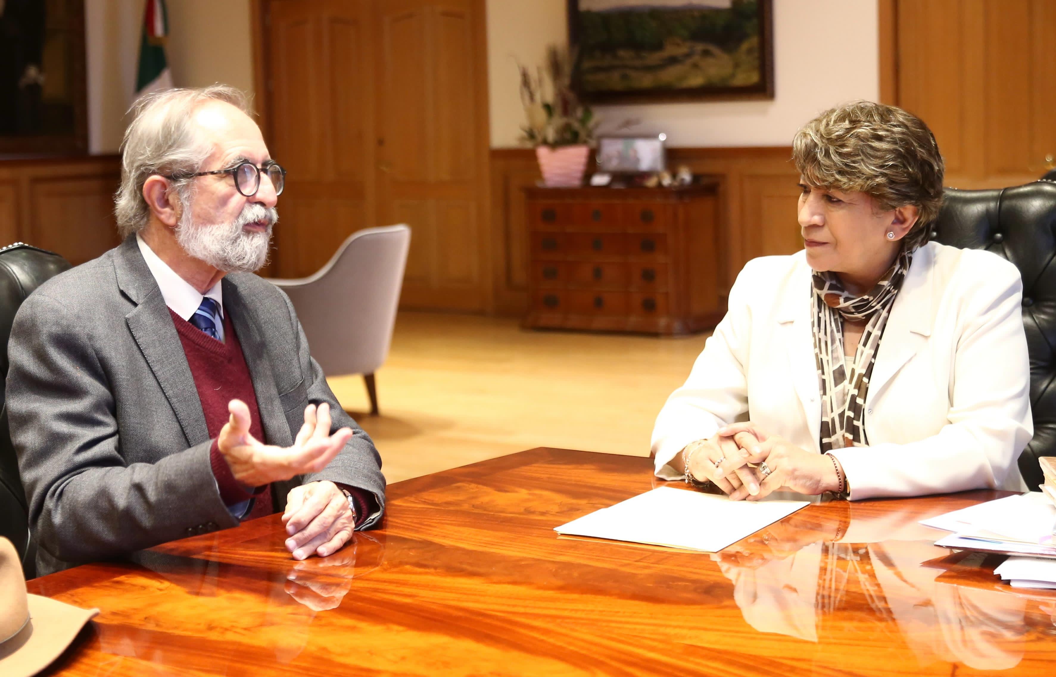 Pedro Moctezuma Barragán renunció a Delfina Gómez Álvarez