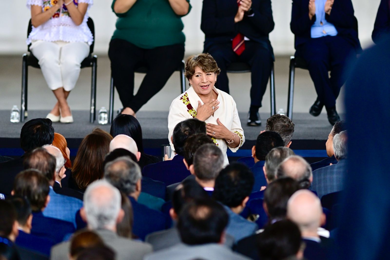 La gobernadora Delfina Gómez respalda el Plan México