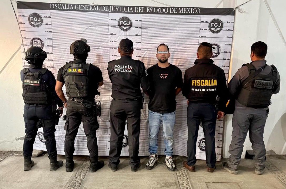 En Toluca capturan a El Tito, líder criminal