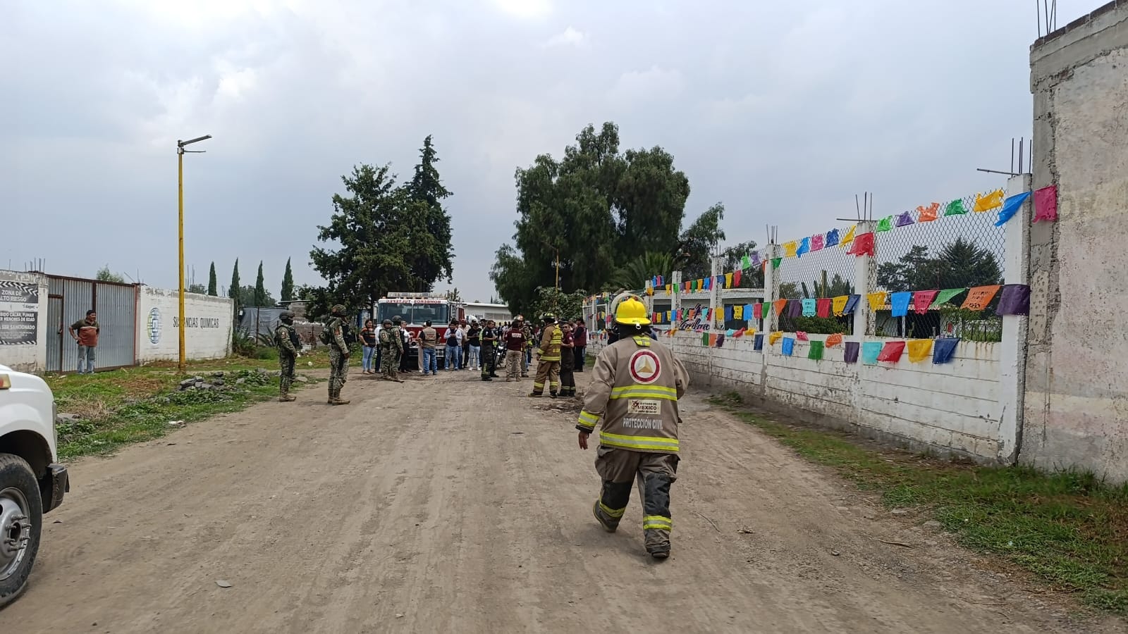 Explosión en La Saucera de Tultepec
