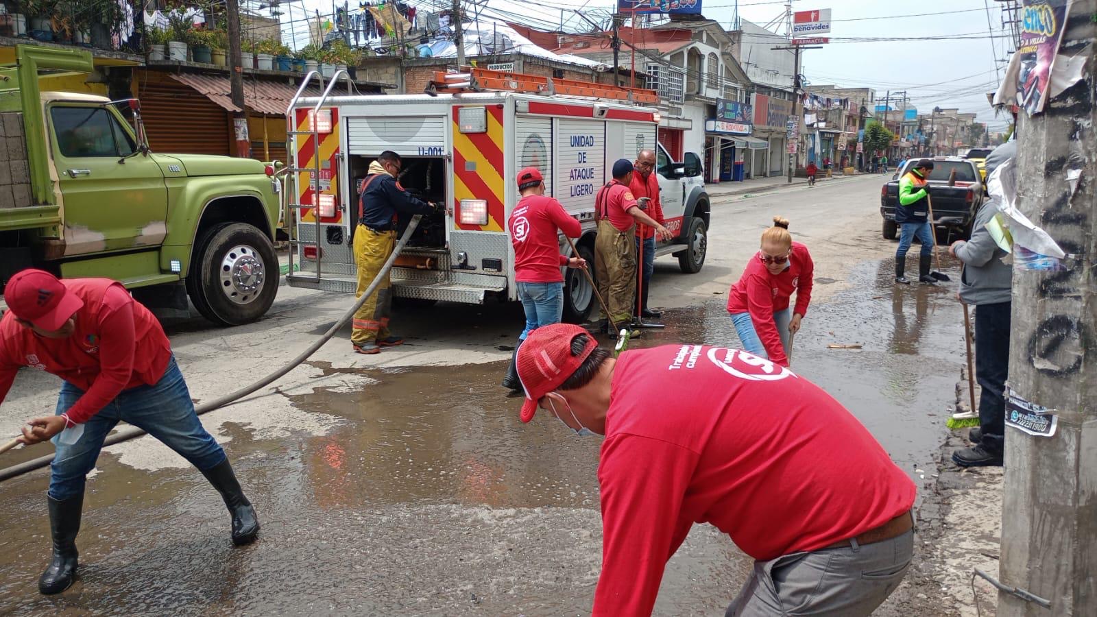 San Mateo Atenco refuerza drenaje tras lluvias sin precedentes