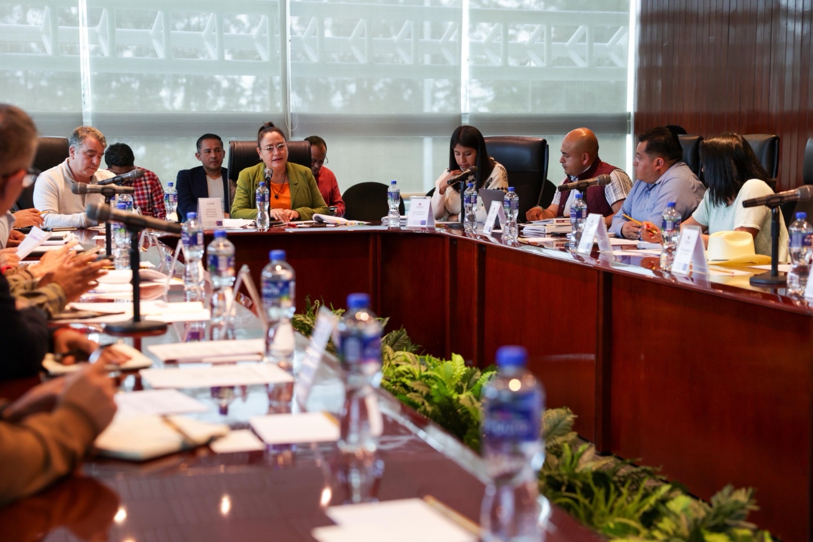 IEEM apoya en elección de autoridades indígenas de Temoaya