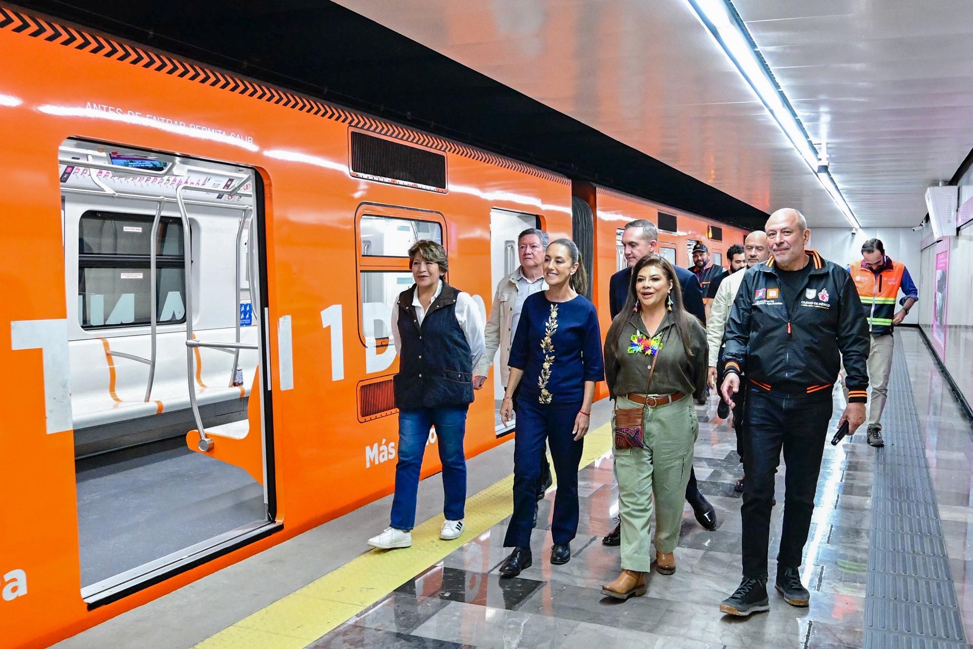 El Tren Interurbano “El Insurgente” realizó pruebas hasta la estación Observatorio