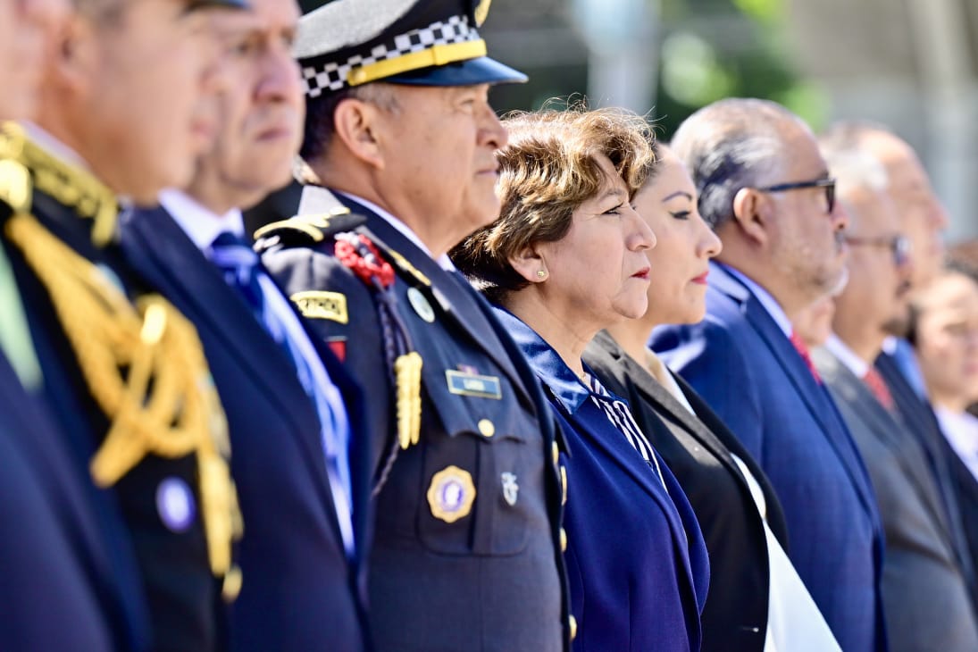 Delfina Gómez encabeza ceremonia de los Niños Héroes