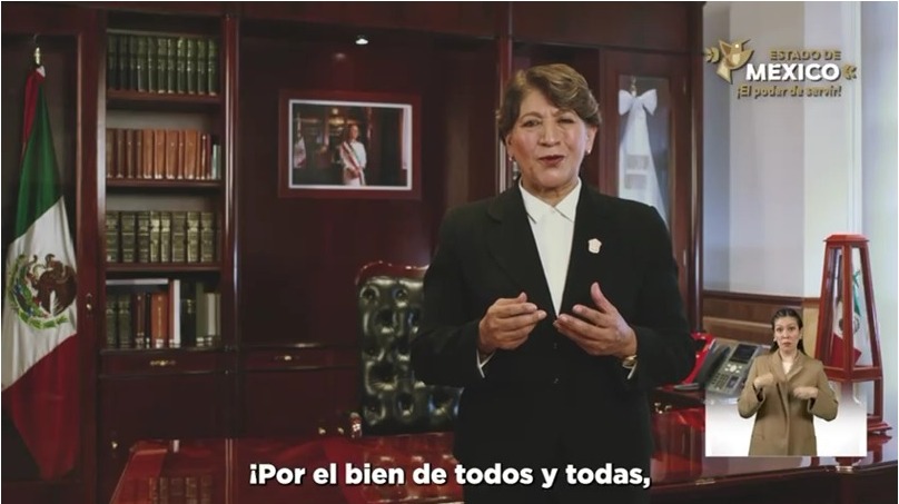 Delfina Gómez destaca viajes gratuitos en trolebús y Mexicable
