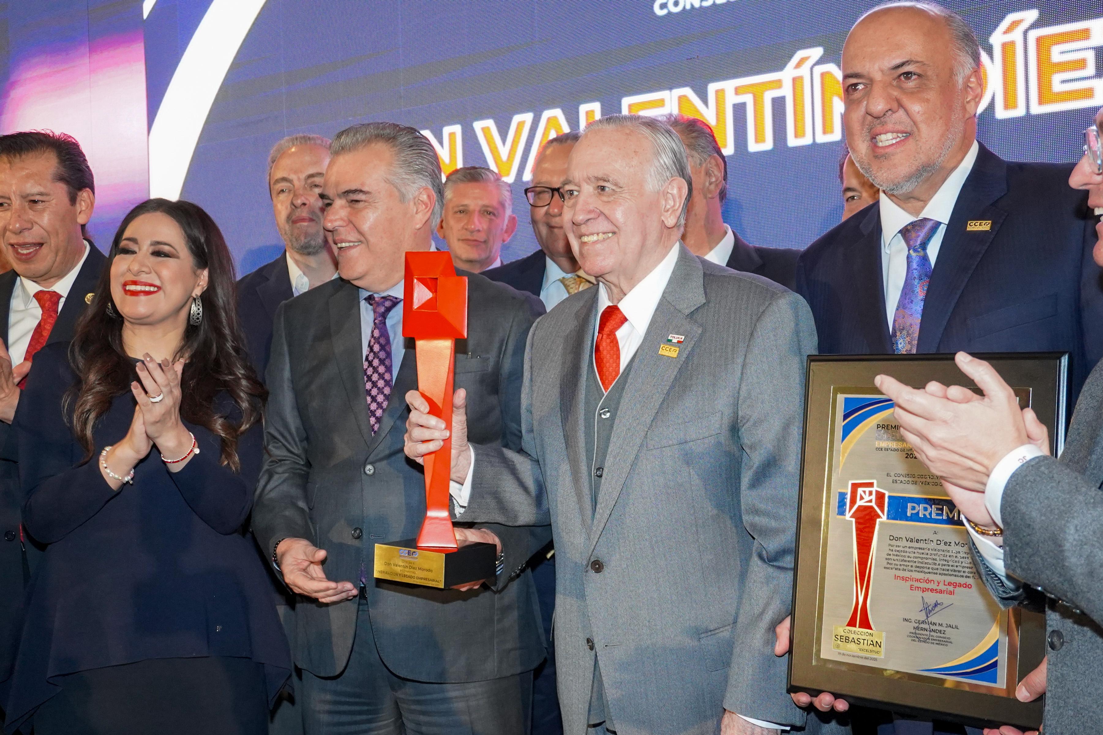 CCE Edomex reconoce trayectorias de liderazgo empresarial 2025