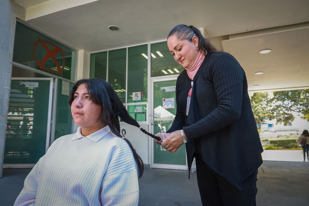 Estudiantes de la UAEMéx promueven donación de cabello