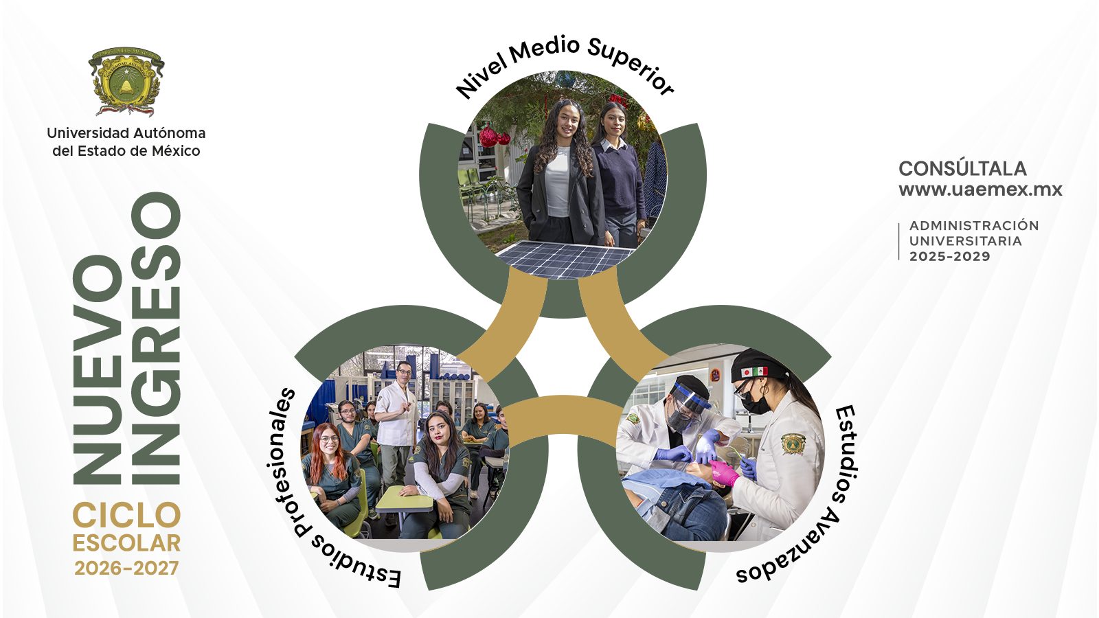 UAEMéx publica convocatoria de nuevo ingreso 2026-2027