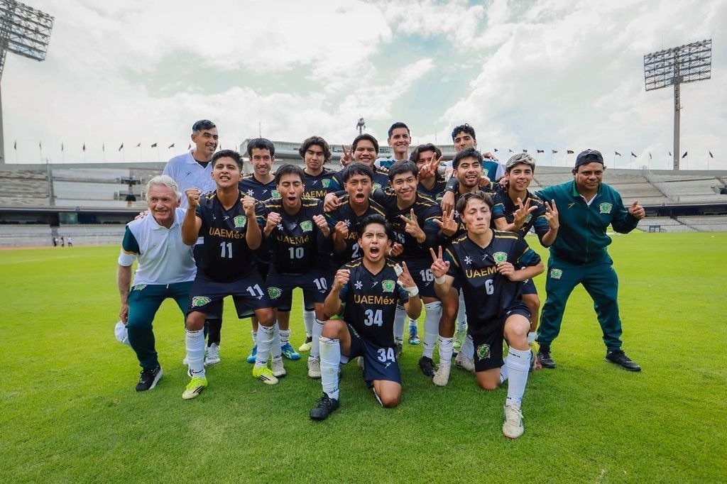 UAEMéx celebra bicampeonato histórico en futbol universitario