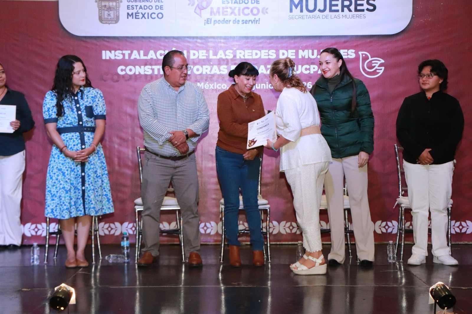 Fortalecen Red MUCPAZ en nueve municipios del Edomex
