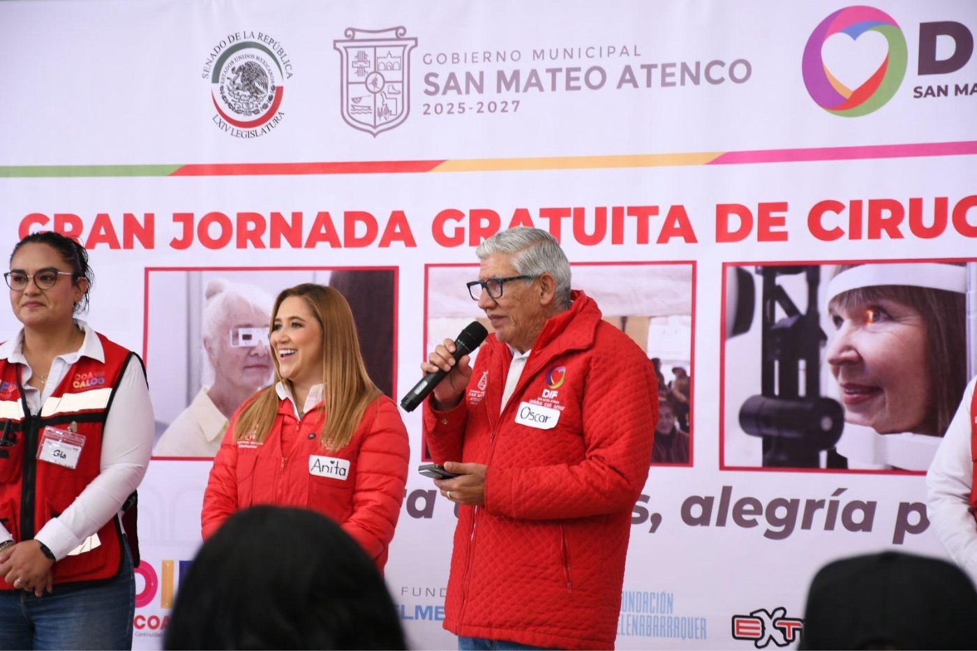 San Mateo Atenco realiza jornada gratuita de cataratas